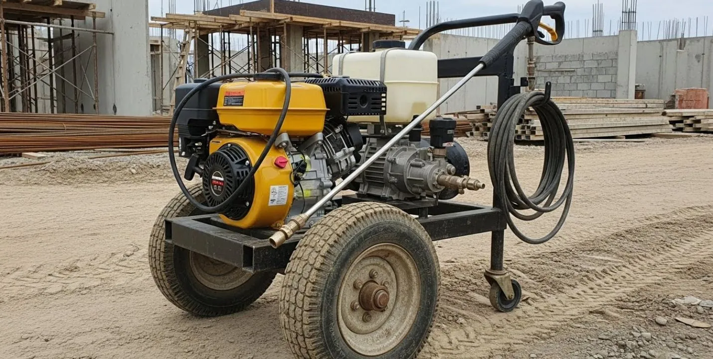 Manutenção preventiva em lavadoras de alta pressão para lava car