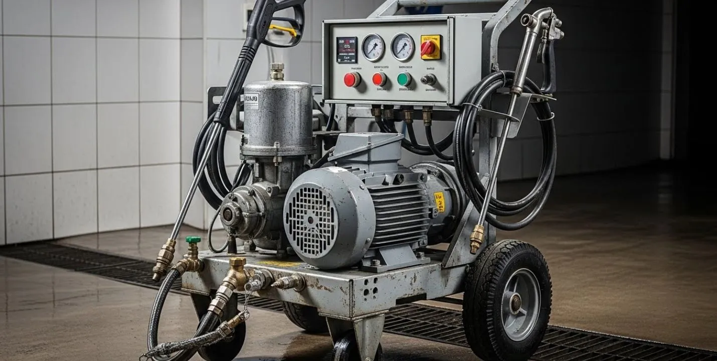 Cuidados e pontos de atenção em lavadoras de alta pressão industriais